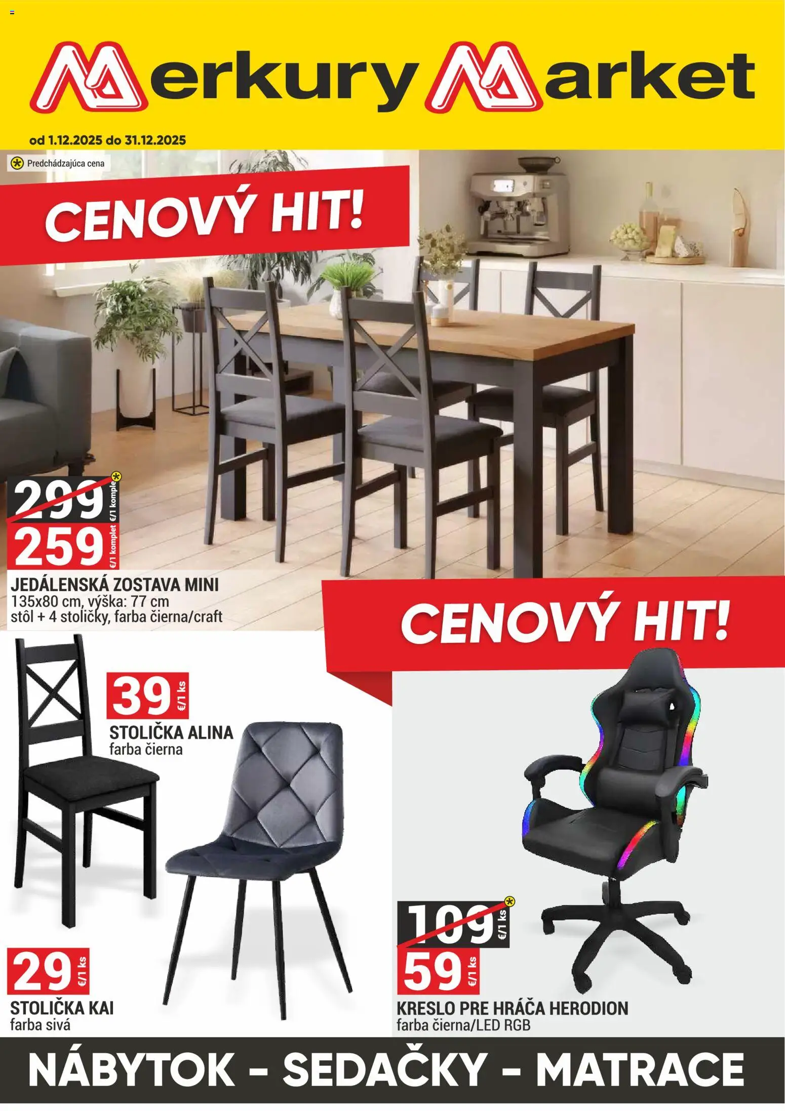 Náhľad Merkury Market letáku platného od 01.12.2025