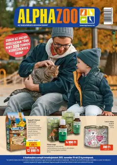 AlphaZoo - Akciós újság AlphaZoo megtekintése, amely érvényes 2025.11.10.-től