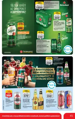 Auchan - Akciós újság Auchan megtekintése, amely érvényes 2025.11.27.-től | Oldal: 45