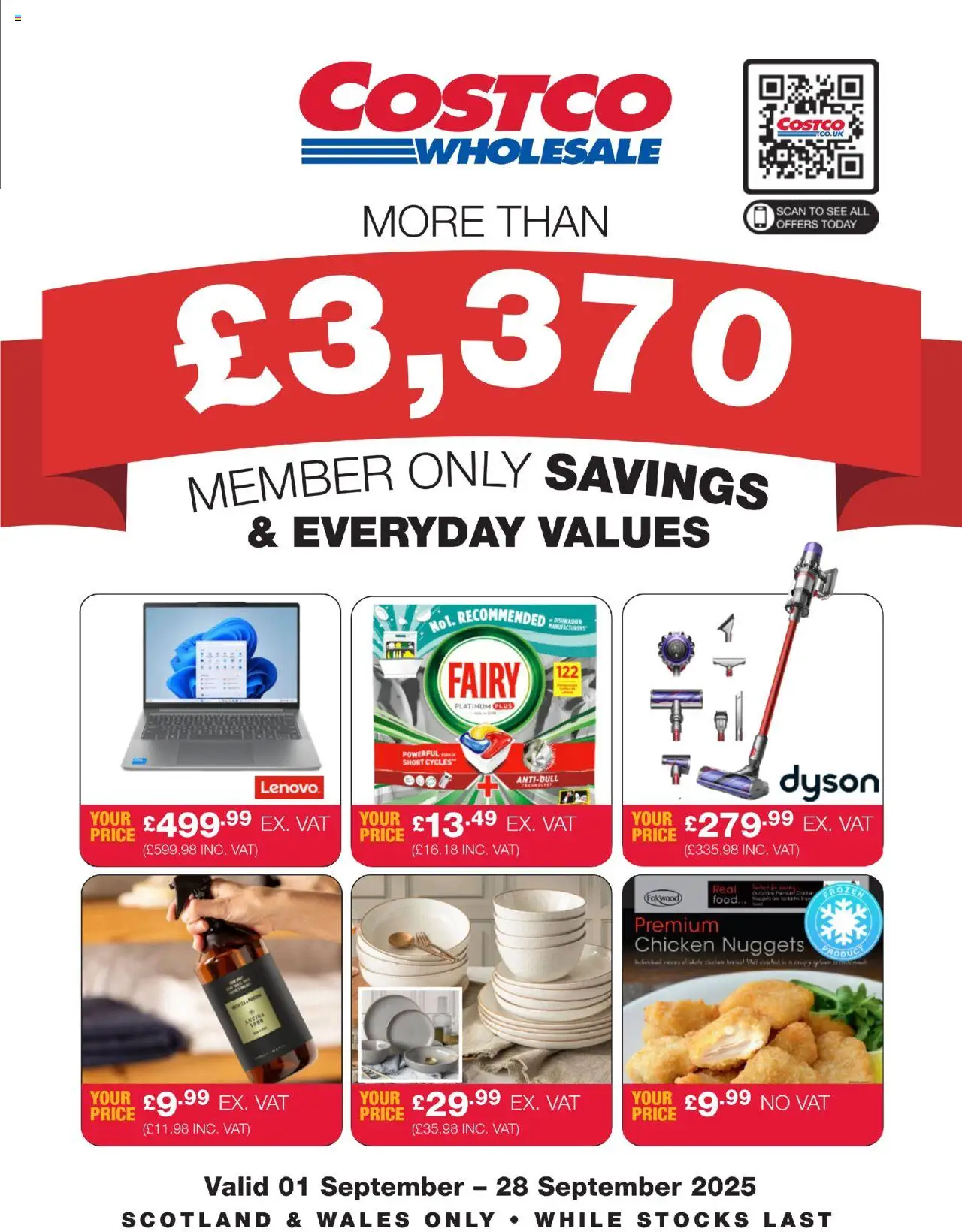 Costco shop SCOTLAND & WALES ONLY valid from 01/09/2025 - Page number 1