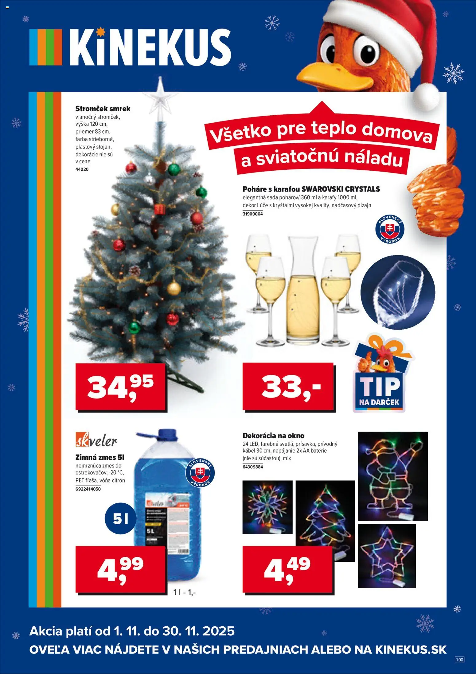 Náhľad Kinekus letáku platného od 01.11.2025