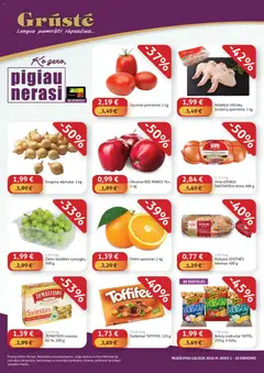 GRUSTE parduotuvės leidinio GRUSTE leidinys - Pigiau nerasi galiojančio nuo 2026.03.01 peržiūra