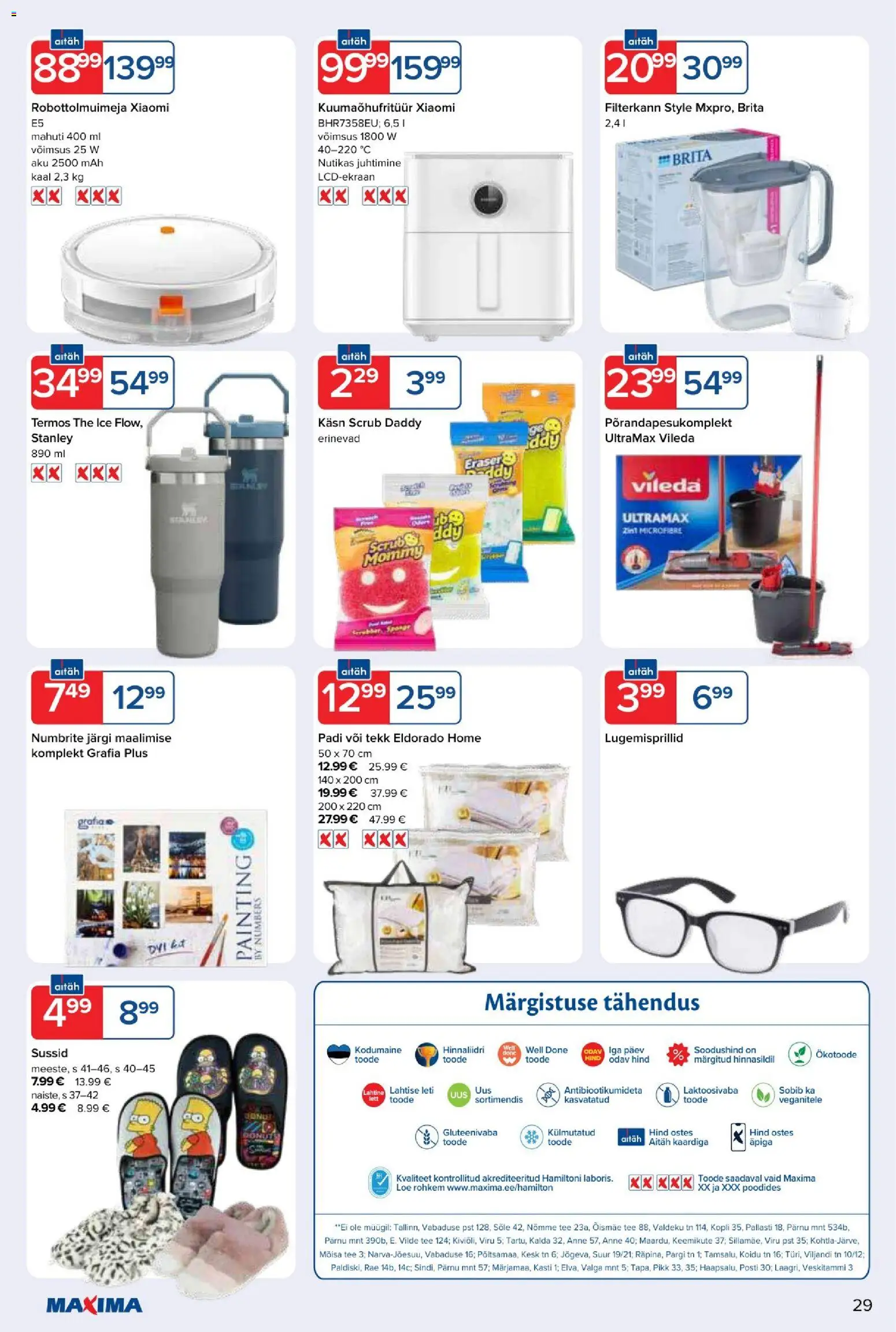 Maxima kliendilehe eelvaade alates 2026.01.06