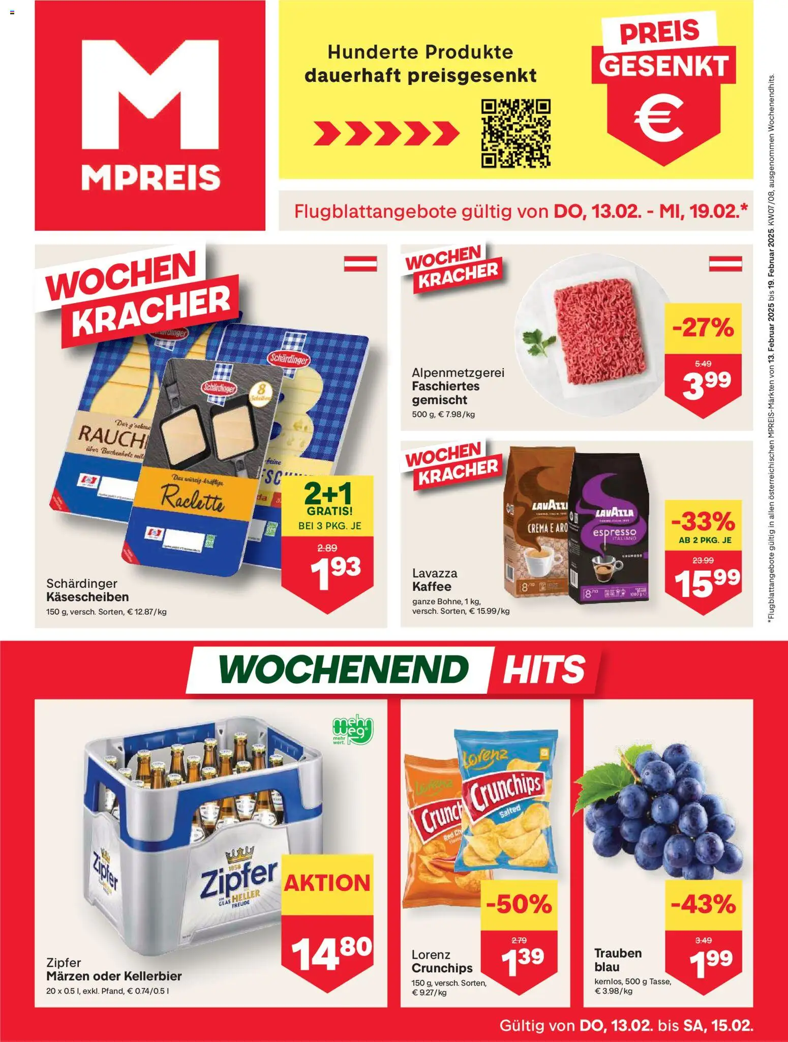 Vorschau der Angebote: MPREIS Steyr gültig ab 13.02.2026