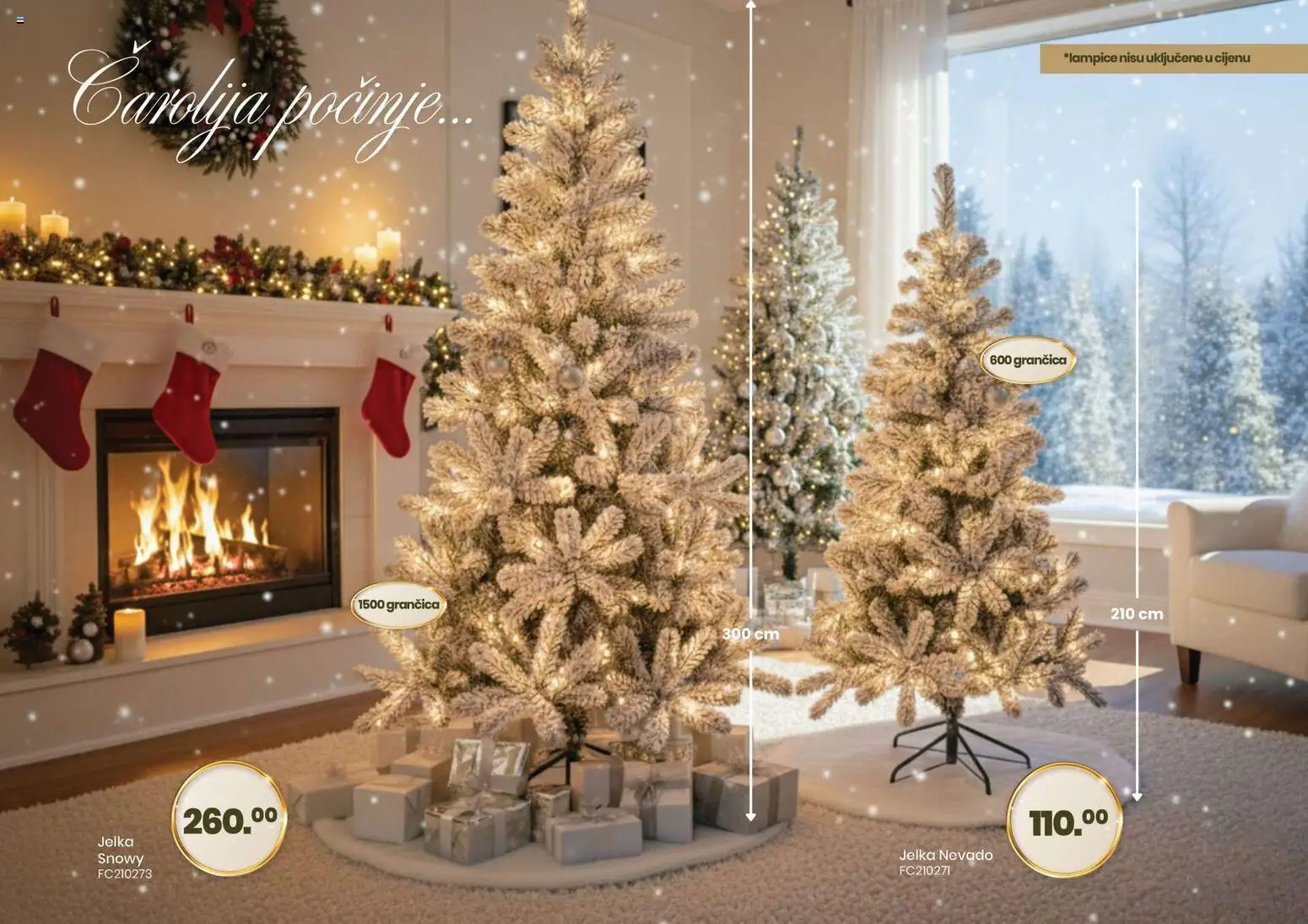 Pregled letka Čarobna blagdanska ponuda trgovine FIS vrijedi od 2025.12.14