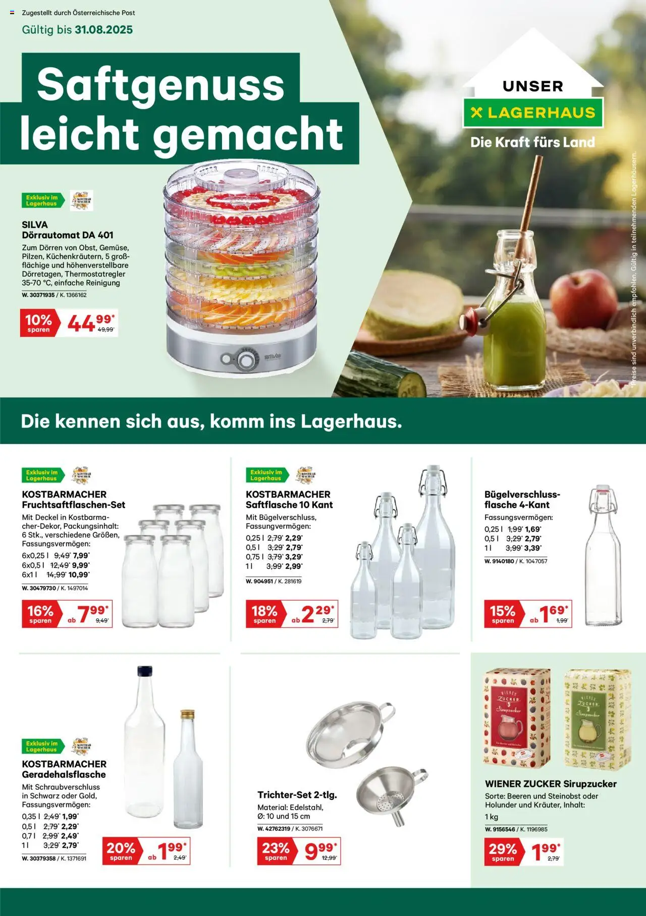  Lagerhaus Flugblatt ab (09.06.2025 - 31.08.2025) - Seite 1