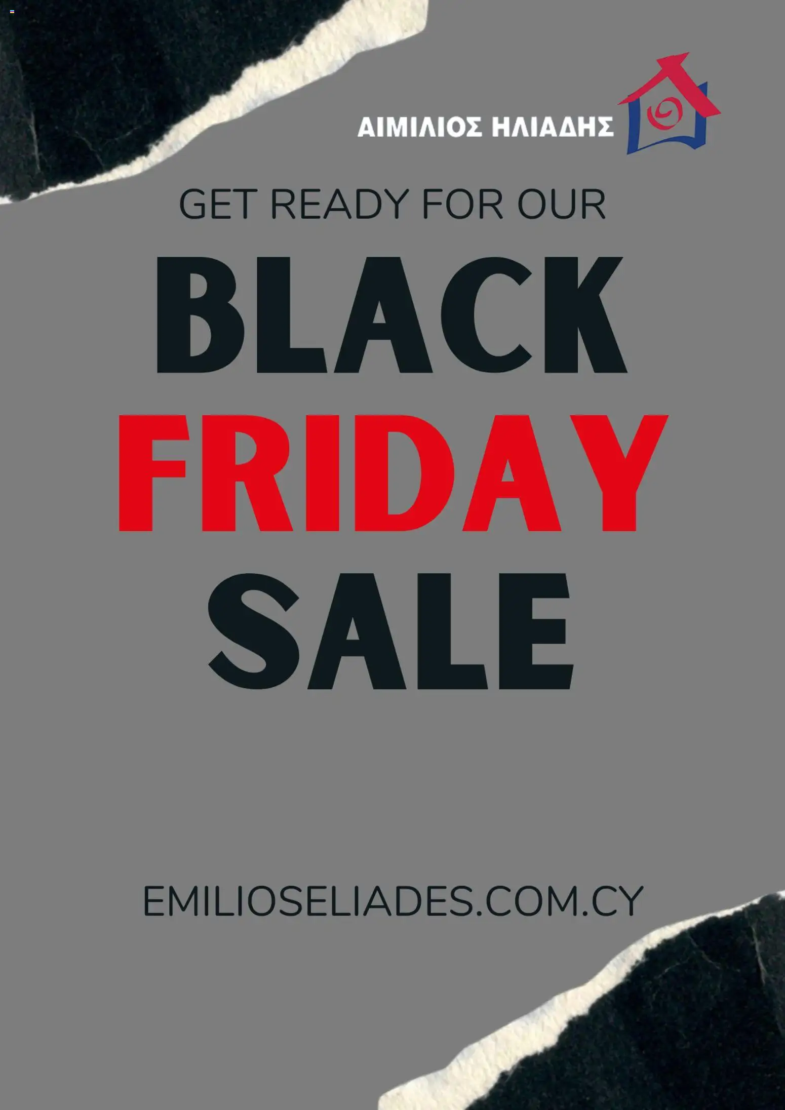 Προεπισκόπηση φυλλαδίου Black friday από το κατάστημα Emilios Eliades σε ισχύ από 12/11/2025