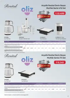 Arçelik Katalog 01.11.2025 - Broşürünün önizlemesi | Strana: 48