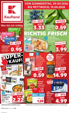 Náhled nabídky: Kaufland Německo Kaufland Německo leták platný od 09.04.2026