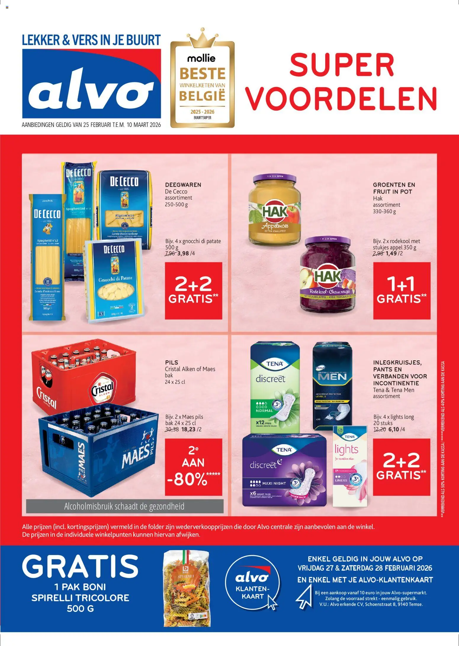 Voorbeeld van Alvo Folder van winkel Alvo geldig vanaf 25/02/2026