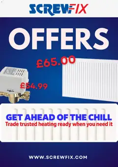 Preview of Screwfix Offers valid from 24/10/2025