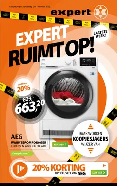 Voorbeeld van Folder van winkel Expert geldig vanaf 26-01-2026