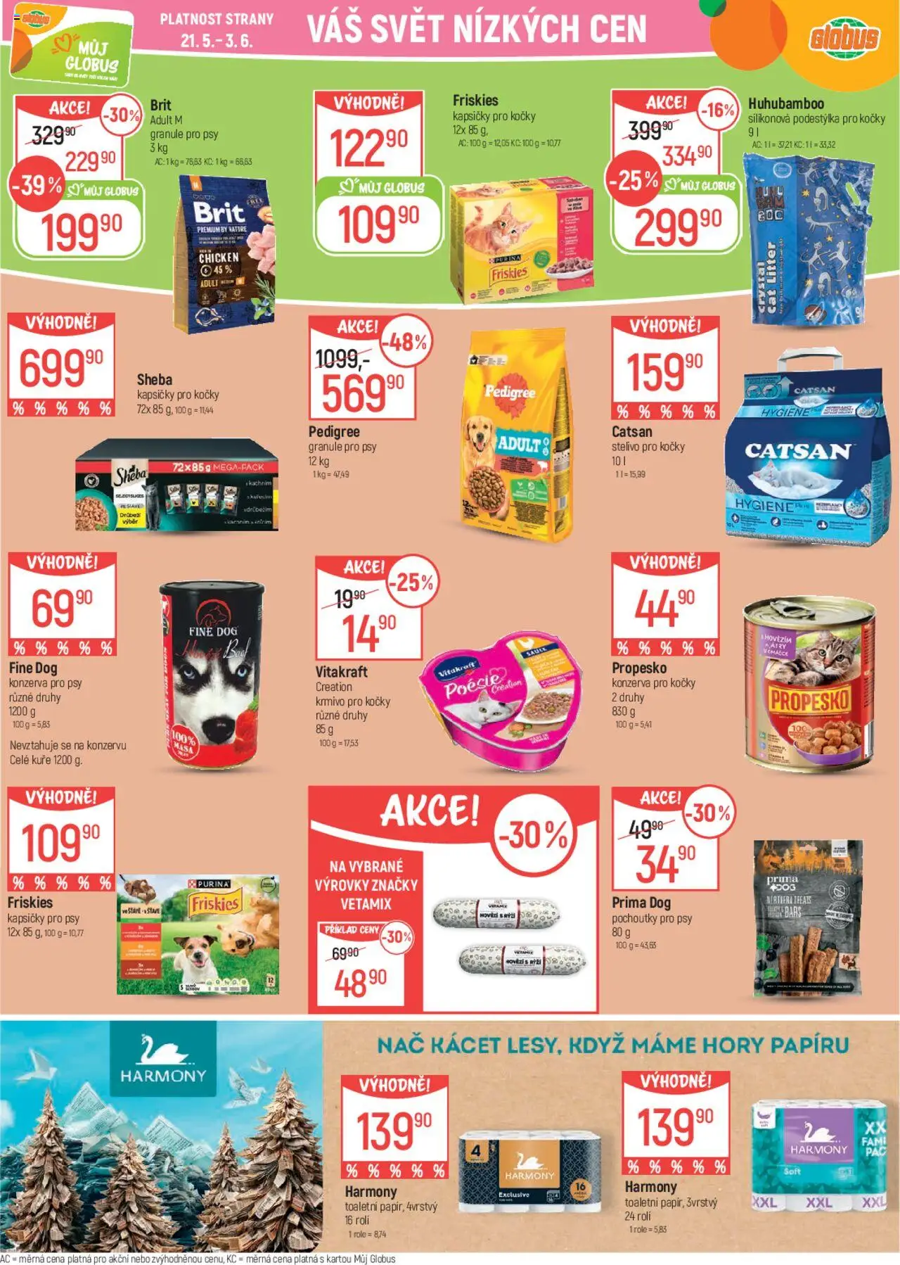  Globus leták od 21.05.2025 >> Akční nabídka "Leták" - strana 33 - Globus, Granule pro psy, Kuře, Hovězí, Granule, Pedigree, Catsan, Catsan stelivo