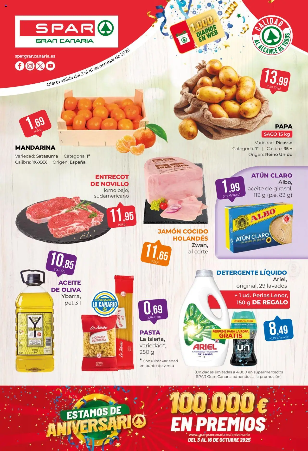 Folleto SPAR 03/10/2025 - 16/10/2025 (catálogo)
