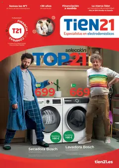 Vista previa del folleto de la tienda Tien 21 válido desde el 01/10/2025 