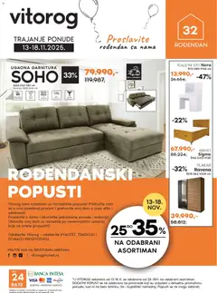 Pregled Vitorog kataloga - važi od 13.11.2025