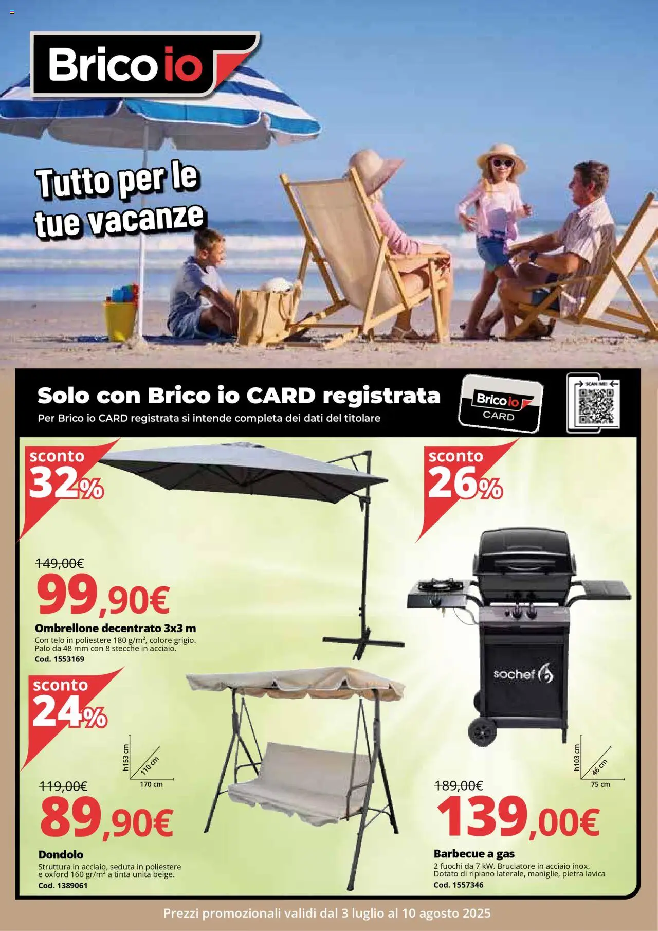 Volantino Brico io valido da 03/07/2025 numero di pagina 1