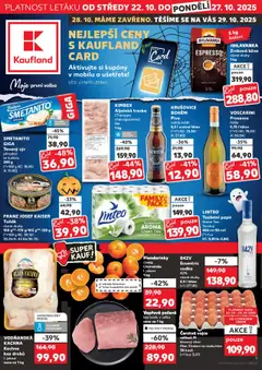 Náhled nabídky: Kaufland Leták - Kolín platný od 22.10.2025