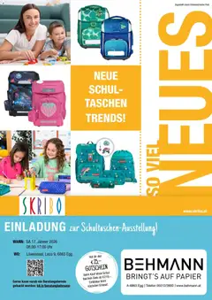 Vorschau der Angebote: Angebote Skribo: Schulneuheiten gültig ab 04.01.2026