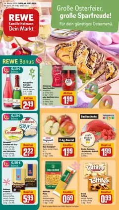 Vorschau von dem Prospekt des Geschäftes Rewe, gültig ab dem 30.03.2026