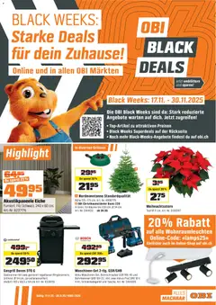Vorschau des Merkblatts Alles machbar mit OBI. vom Shop OBI gültig von 15.11.2025 bis 30.11.2025