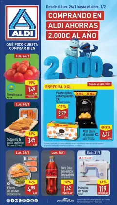 Vista previa del folleto de la tienda Aldi válido desde el 26/01/2026 