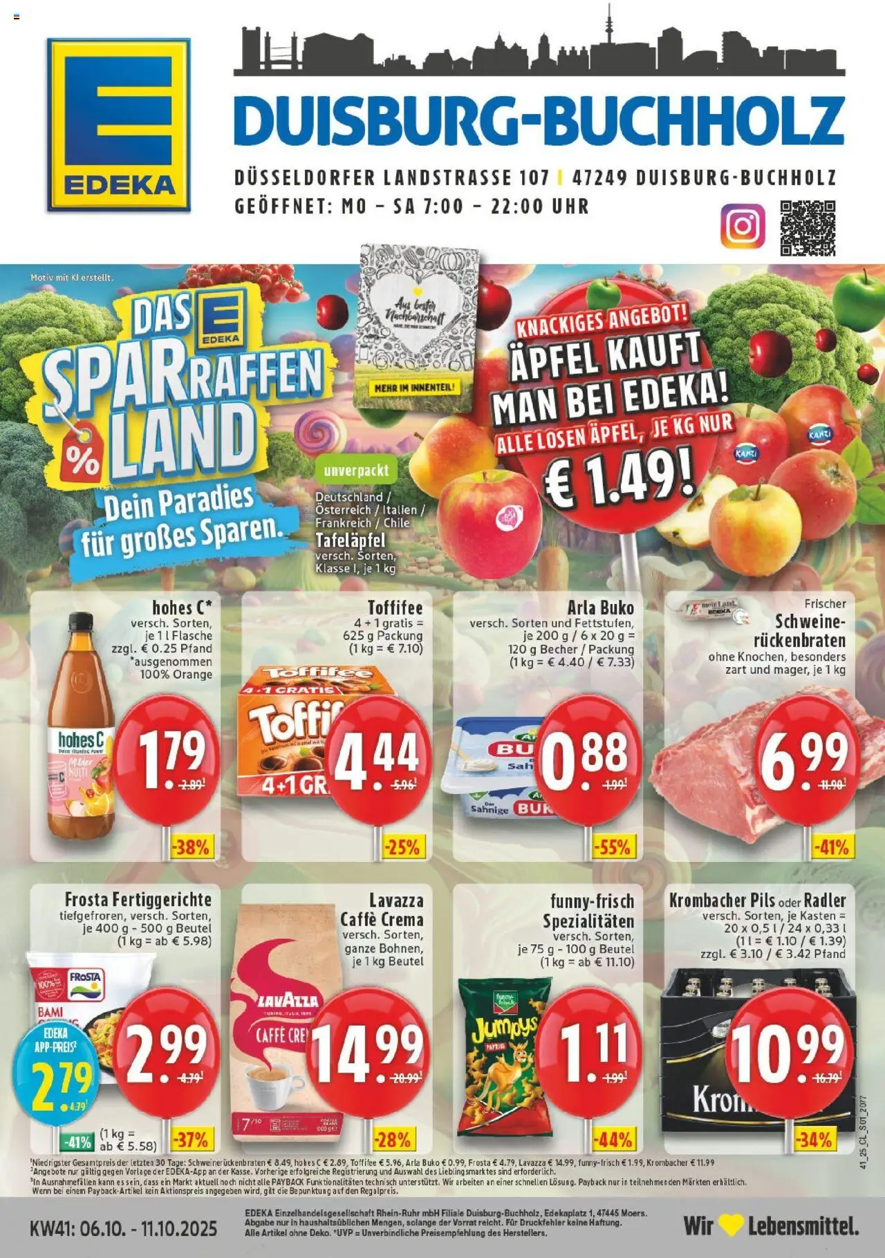 EDEKA Prospekt ab 06.10.2025 - Prospekt Duisburg Online