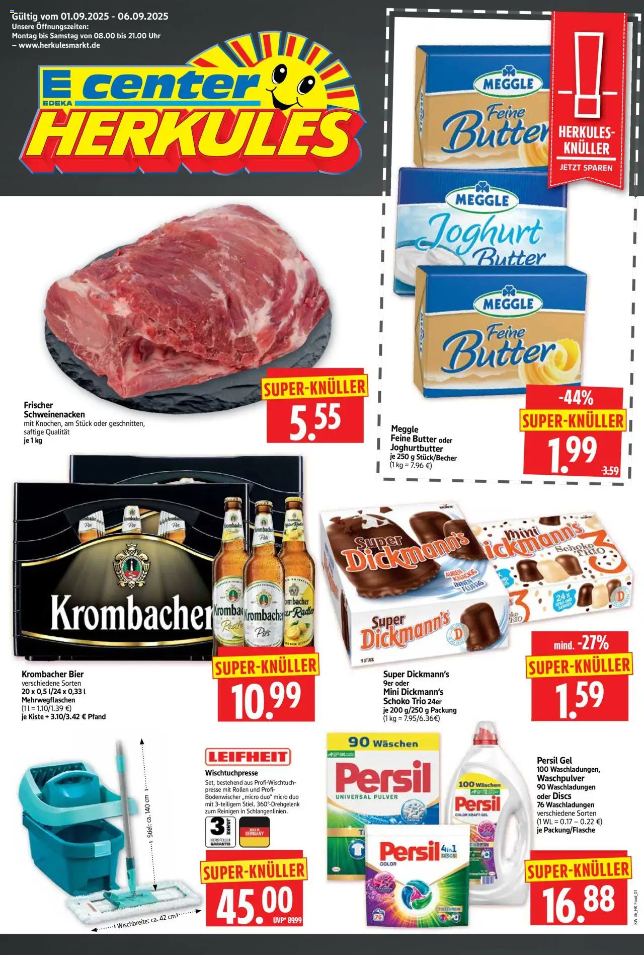 HERKULES Prospekt (vom 01.09.2025 - 06.09.2025)