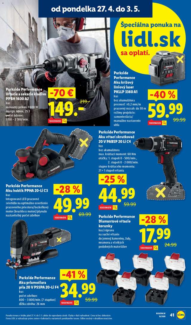 Nový Lidl leták od 27.04.