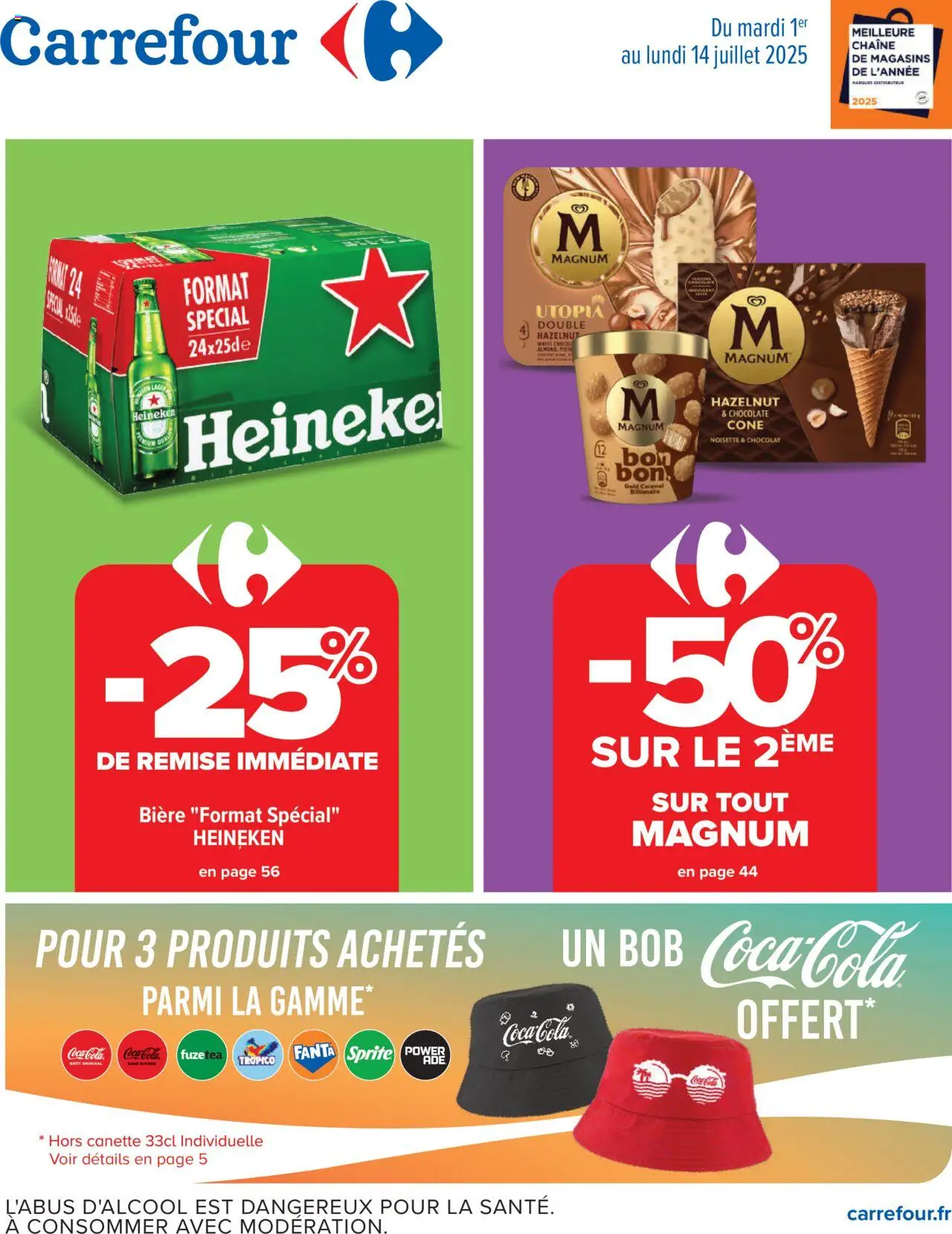 Catalogue de la semaine 27 de la boutique Carrefour valable du 01/07/2025 - Page numéro 1