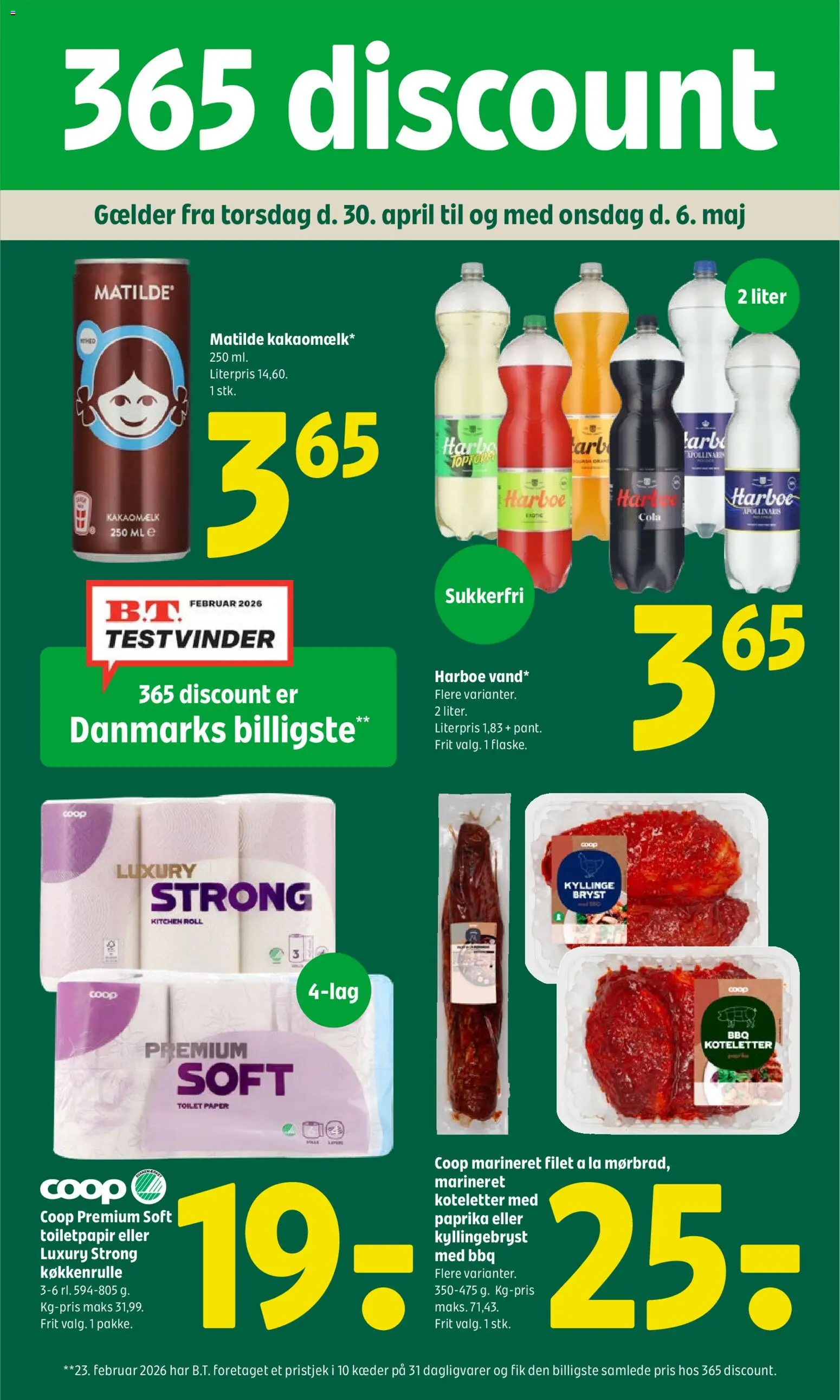Eksempel på tilbudsavis Coop 365 - Tilbudsavis fra butik Coop 365 gyldig fra 30/04/2026