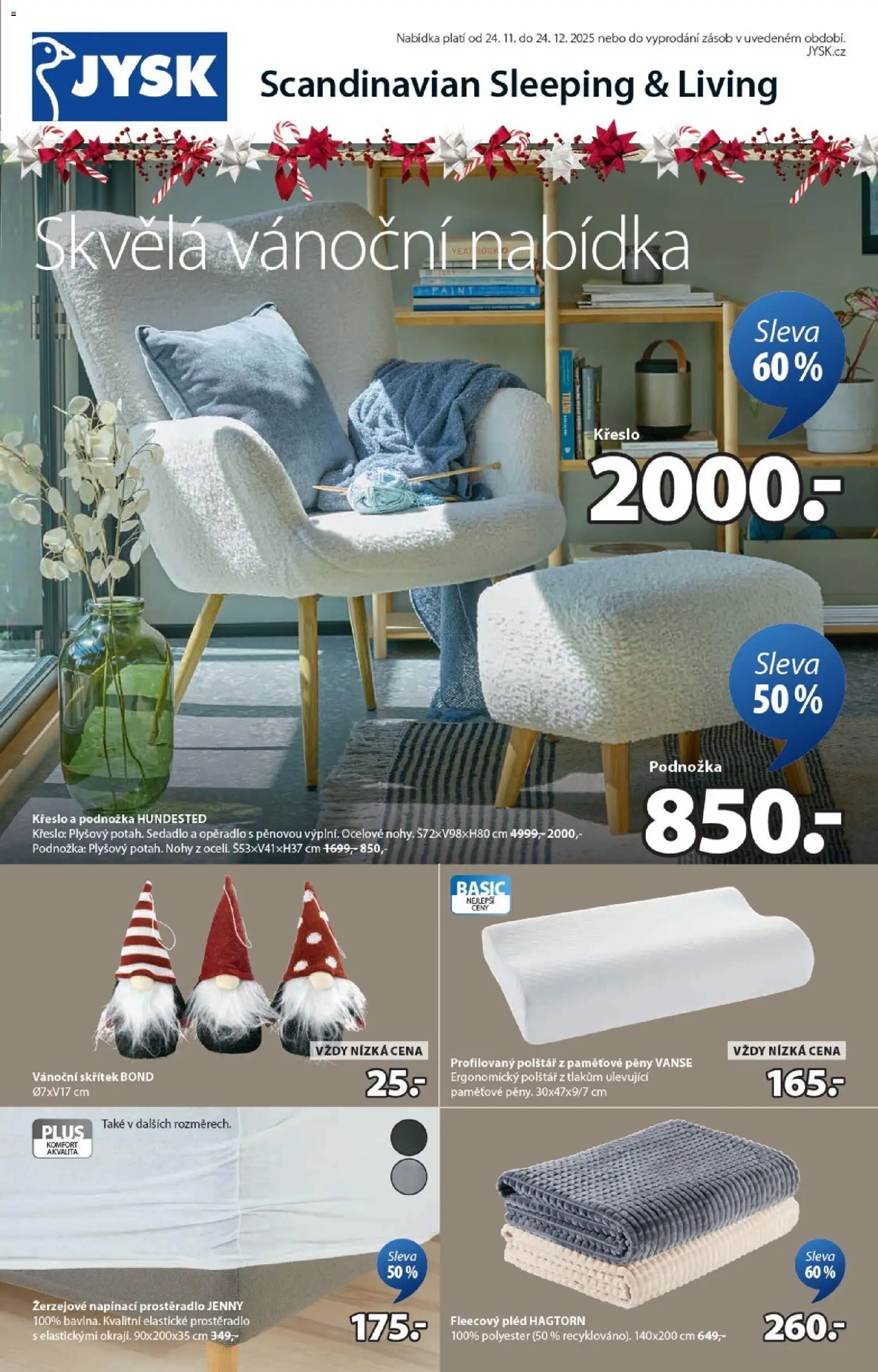 Náhled nabídky: JYSK Leták platný od 24.11.2025