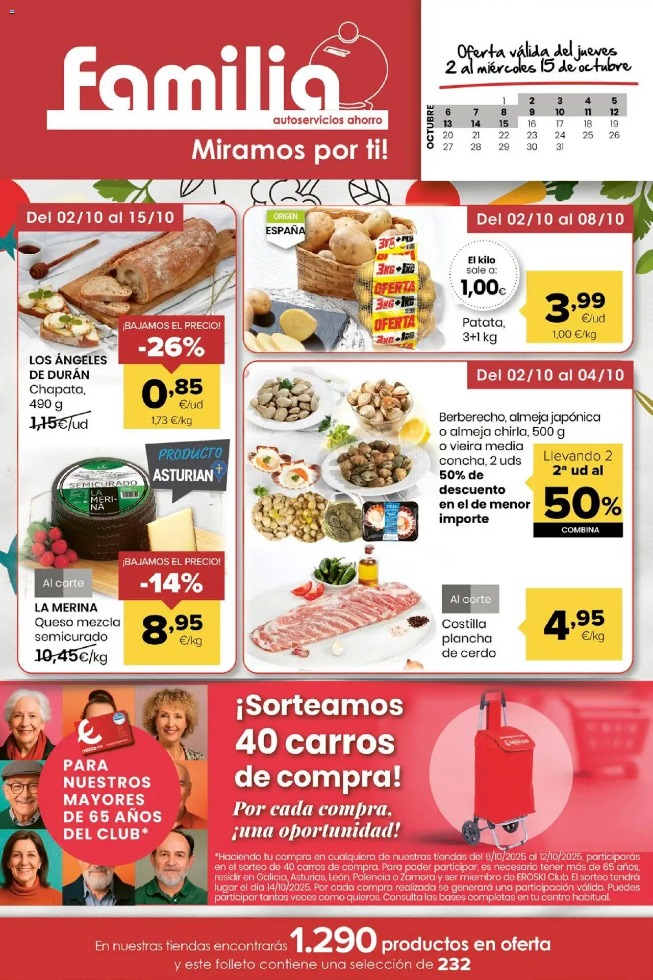 Folleto Eroski del 02/10/2025 - 15/10/2025 > Miramos por ti