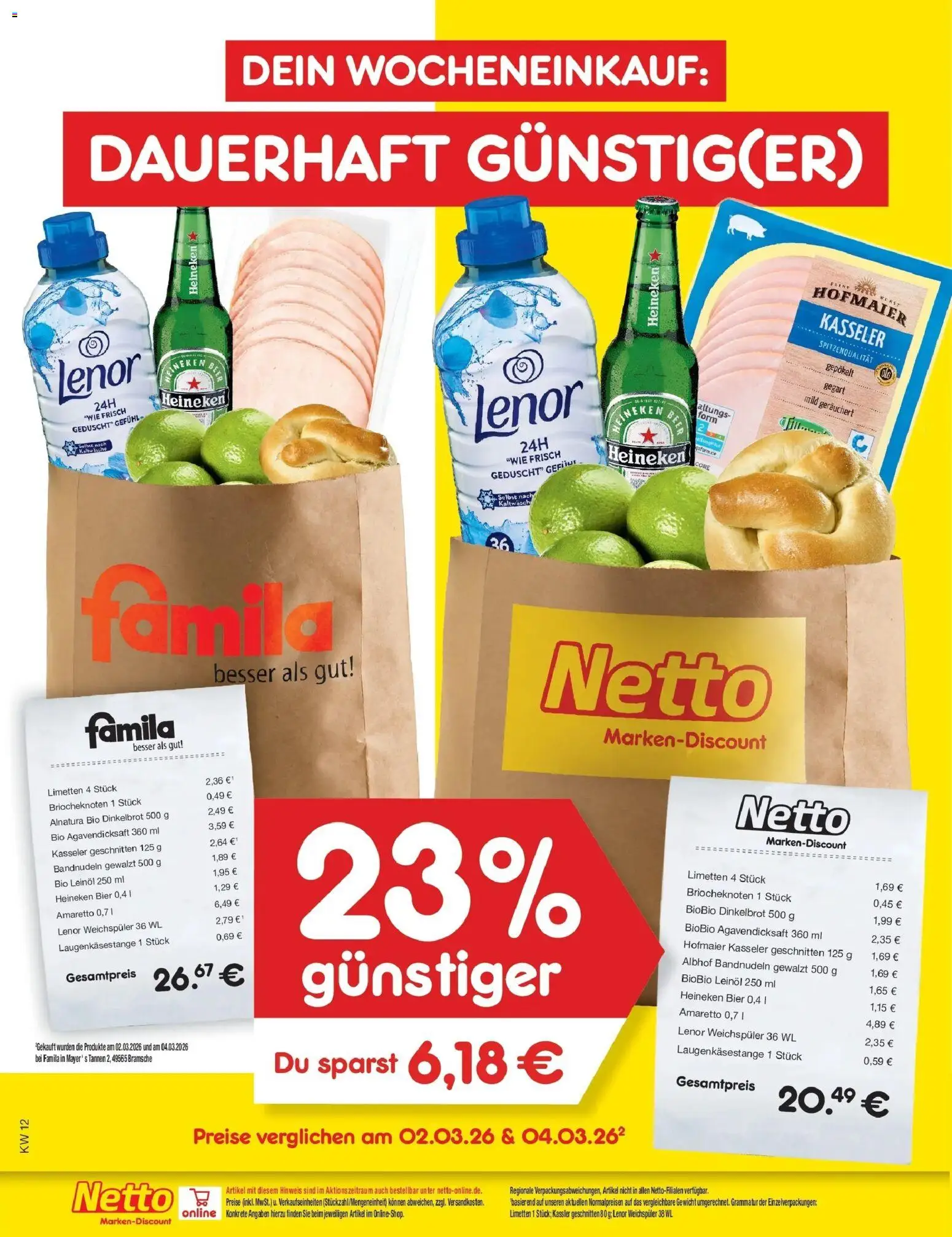 Vorschau von dem Prospekt des Geschäftes Netto Marken-Discount, gültig ab dem 09.03.2026