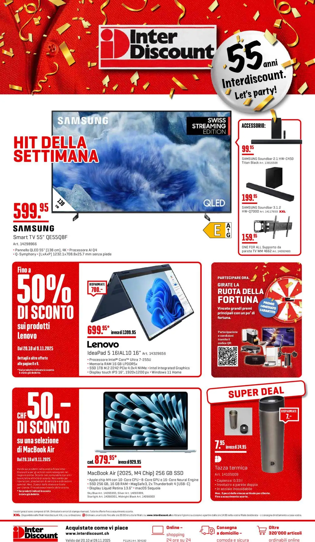 Interdiscount Aktionen IT ab 20.10.2025 - Seitennummer 1