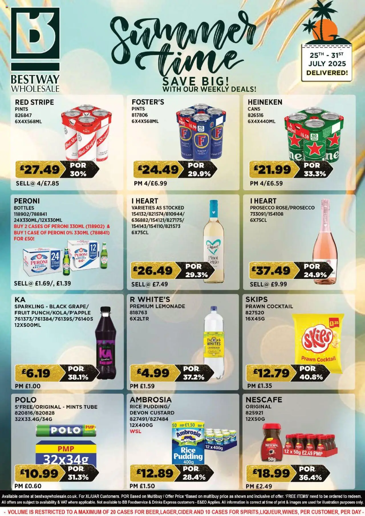 Bestway shop Offers valid from 25/07/2025 - Page number 1