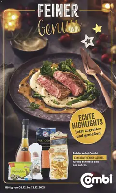 Vorschau von dem Prospekt des Geschäftes Combi, gültig ab dem 08.12.2025
