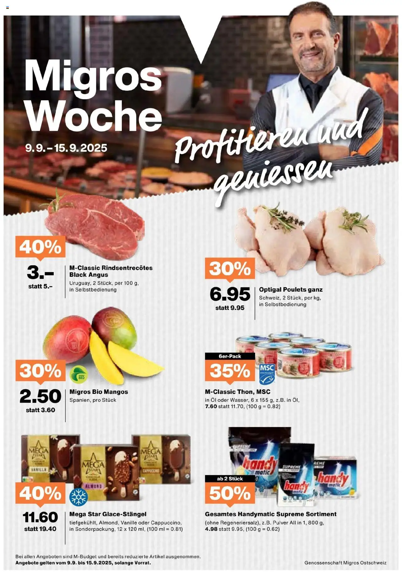 Migros Aktionen ab 09.09.2025 - Seitennummer 1