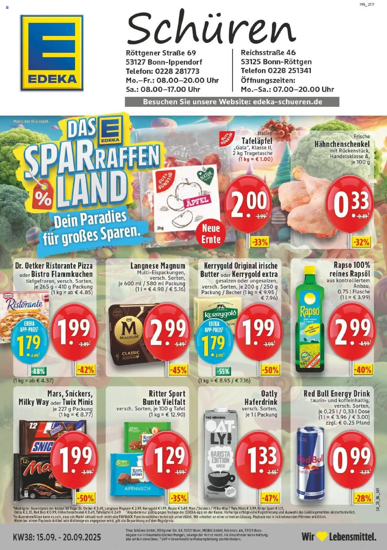 EDEKA Prospekt ab 14.09.2025 - Prospekt Bonn-Ippendorf Online