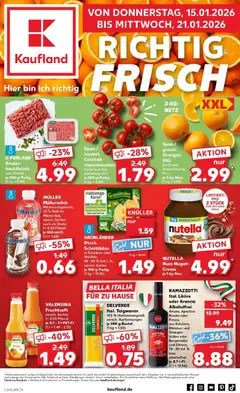 Vorschau von dem Prospekt des Geschäftes Kaufland, gültig ab dem 15.01.2026