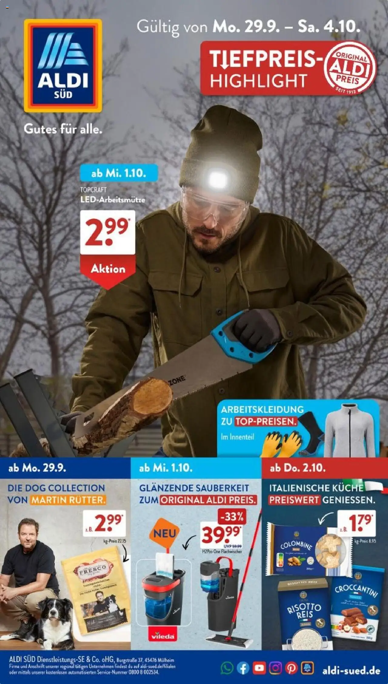 Aldi Süd Prospekt (vom 29.09.2025 - 04.10.2025)