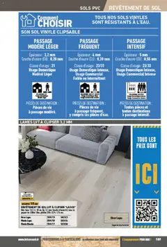 Prévisualisation de Catalogue du magasin Brico Cash formulaire valide 04/04/2025 | Page: 109