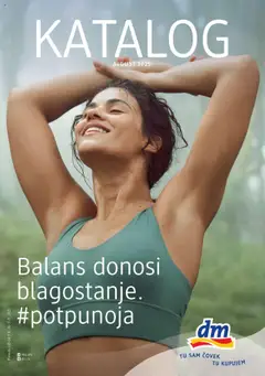 Pregled DM Drogerie kataloga - važi od 01.08.2025