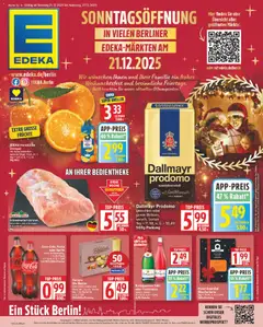 Vorschau von dem Prospekt des Geschäftes Edeka, gültig ab dem 21.12.2025