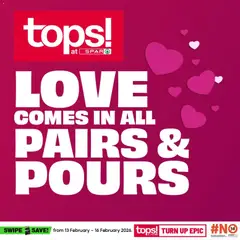 Preview of Tops at Spar flyer valid from 13/02/2026