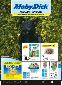 Anteprima dell'opuscolo Attuale volantino dal negozio Moby Dick valido da 18/02/2026