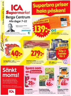 Förhandsgranska reklamblad Linköping från butik ICA Supermarket gäller från 30/03/2026