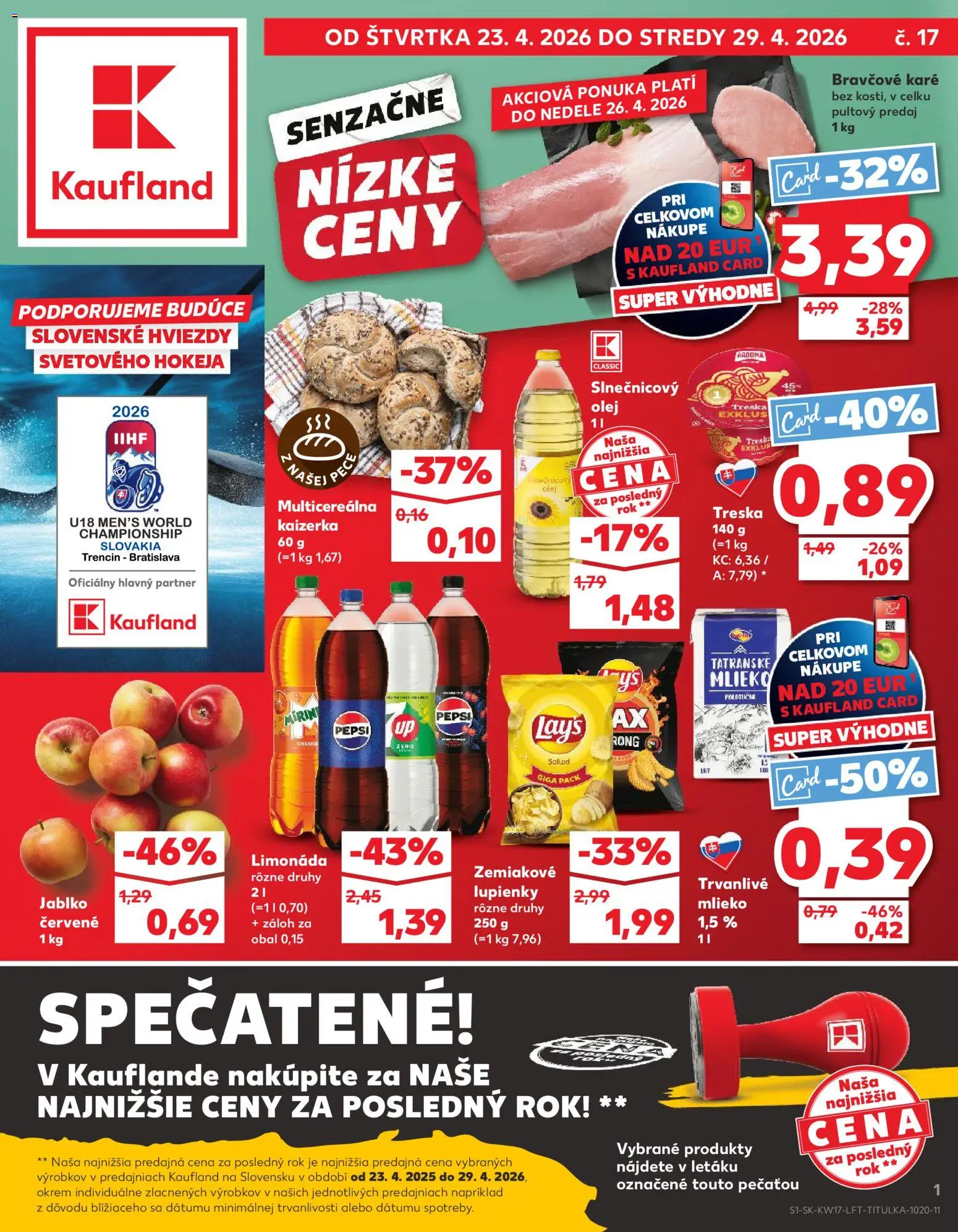 Náhľad Kaufland letáku platného od 23.04.2026