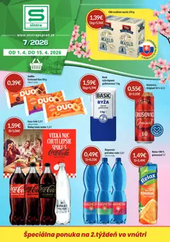 Náhľad Sintra letáku platného od 01.04.2026