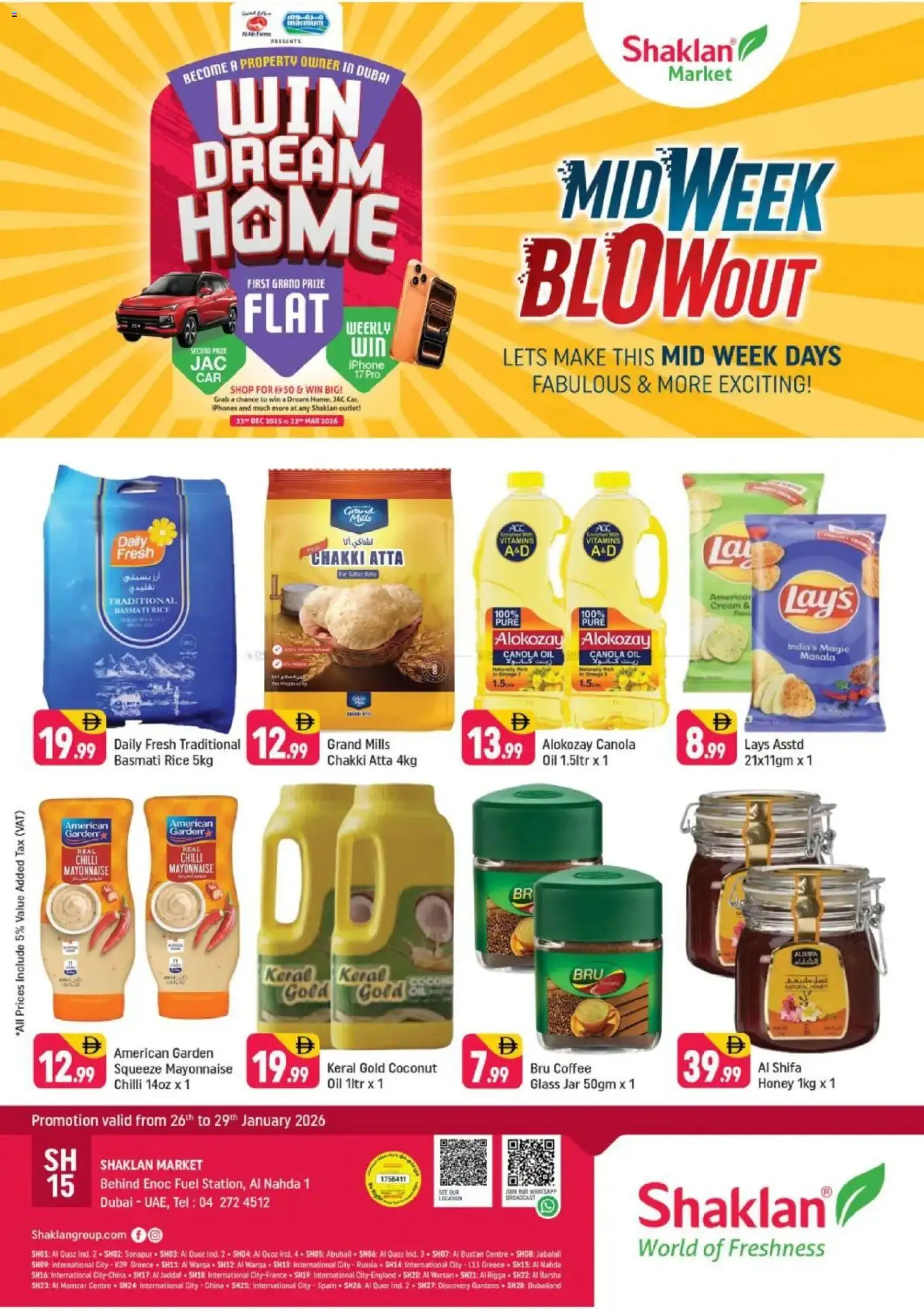 Preview of the catalogue Midweek Blow Out - Al Nahda 1, Dubai of store Shaklan valid from 26 Jan, 2026